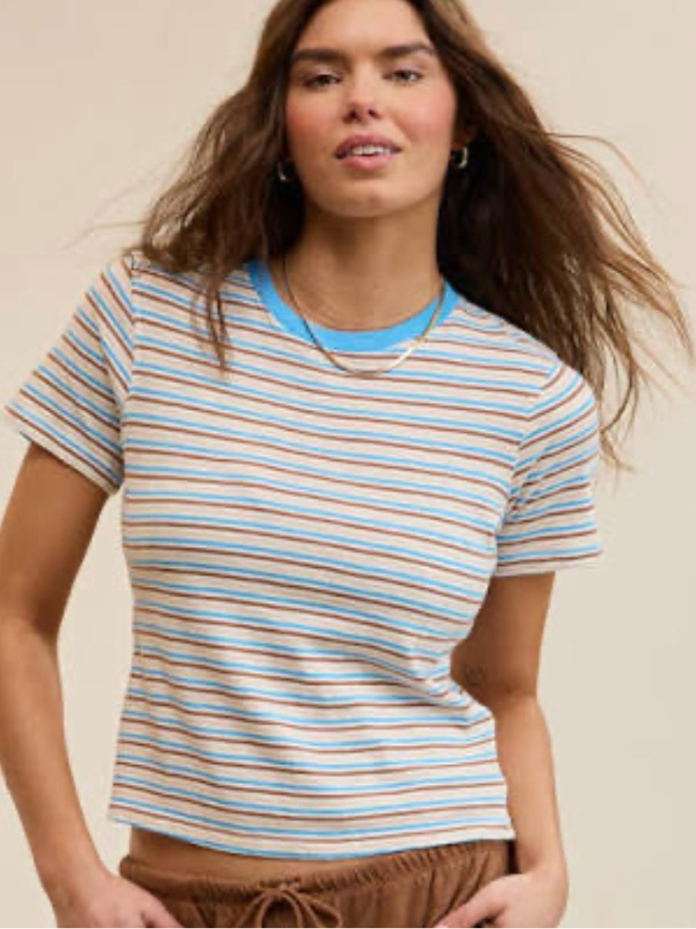 Aerie Stripped Vintage Tee